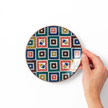 Cobblestone Mosaic Dessert Plate