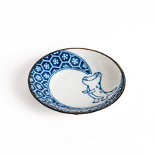 Dinosaur Sauce Dish with Chopsticks Rest
