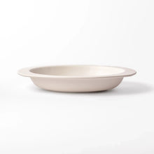 Easy Scoop Oval Ceramic Curry Plate