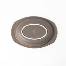 Easy Scoop Oval Ceramic Curry Plate