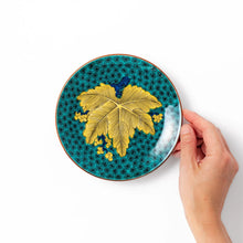 Golden Leaf Kutani Dessert Plate