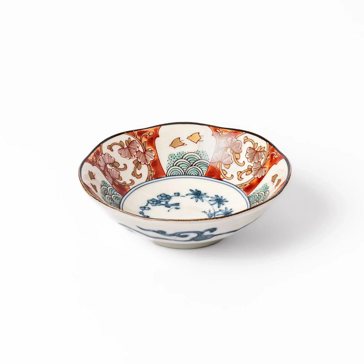 Golden Shorebird Dessert Bowl