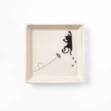 Hanging Cat Dessert Plate