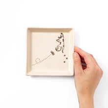 Hanging Cat Dessert Plate