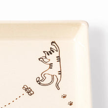 Hanging Cat Dessert Plate