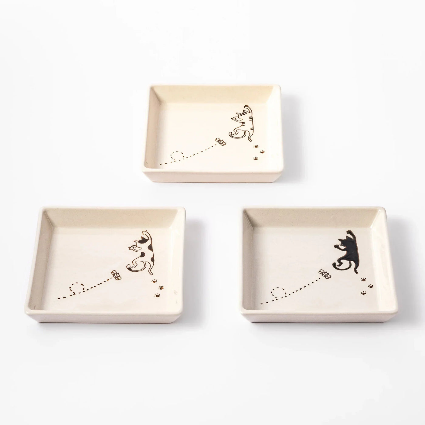 Hanging Cat Dessert Plate
