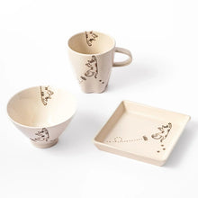 Hanging Cat Dessert Plate