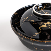 Nocturnal Glow Donburi Bowl with Lid
