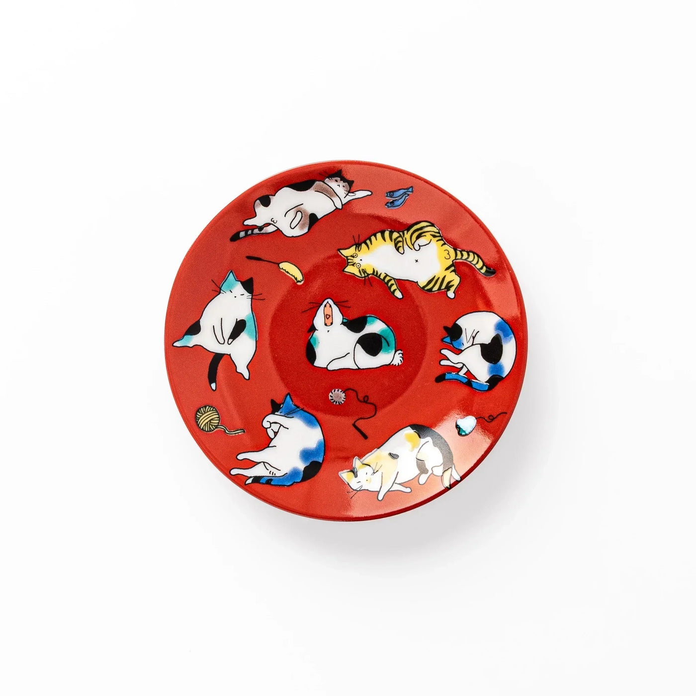 Playful Cats Sauce Dish