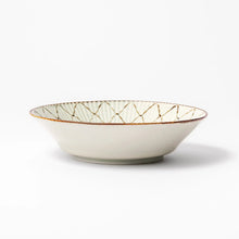 Rustic Diamond Weave Pasta Bowl