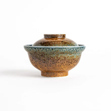 Sandy Indigo Donburi Bowl with Lid