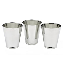 Mirror Kanchan Bogi Stainless Steel Glass Set - MIR0008 | Outer Mirror Finish | Set of 6 Pcs