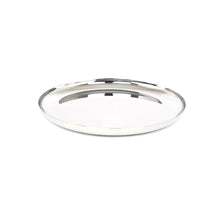 Mirror Grande Stainless Steel Plate | Silver | 1 Pc