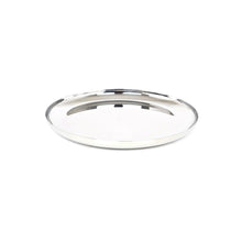 Mirror Grande Stainless Steel Plate | Silver | 1 Pc