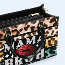 Mama Bruh - Personalized Custom Leather Handbag - MM03