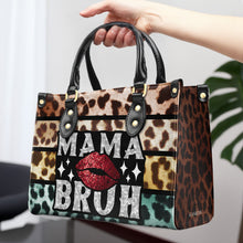 Mama Bruh - Personalized Custom Leather Handbag - MM03