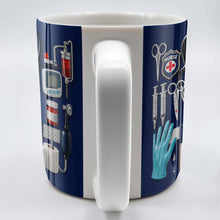 Celebrate Our Everyday Heroes, Nurse-Themed Design - Personalized Custom Coffee Mug - NUR056_MG