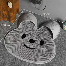 🐰 Silicone Bunny Foot Scrubber Mat Clean, Massage & Relax Your Feet Without Bending Down!