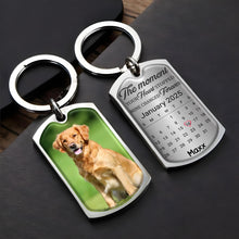 The Moment Your Heart Stopped Mine Changed Forever, Dog - Personalized Custom Keychain - PME024_KCH