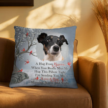 A Hug From Heaven, Pillow With Dog And Birds - Personalized Custom Pillow, Insert Included - PME154_PLW