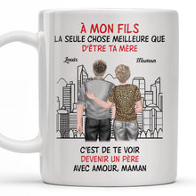 To My Son, Watching You Become A Dad - Personalized Custom Coffee Mug - SON055_MG