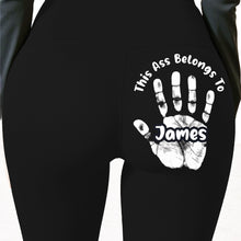 This Beauty Belongs To, Handprint Design - Personalized Women Leggings - WIF044_WLEG