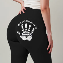 This Beauty Belongs To, Handprint Design - Personalized Women Leggings - WIF044_WLEG