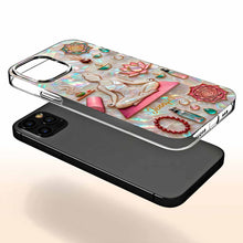 Find Your Inner Peace And Balance Yoga Woman With Lotus Flower - Personalized Clear Phone Case - YOGA013_PHC