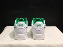 BAPE Sta Low-Top Sneakers White Green