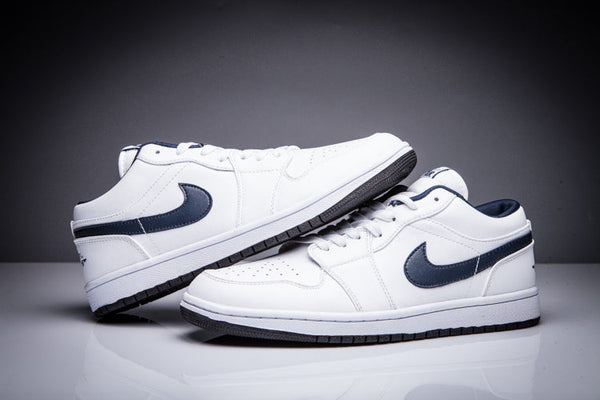 Jordan Air Jordan 1 Low White Dark Swoosh Sneakers