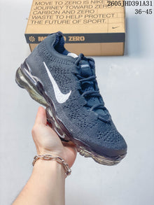 Nike Air VaporMax 2023 Flyknit Running Shoes, Dark Blue