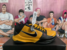 Nike Bruce Lee Basketball Sneakers Yellow Black