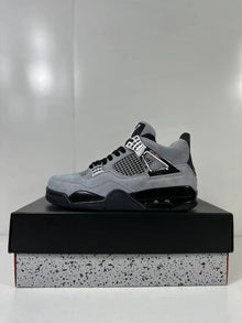 Jordan Air Jordan 4 Retro Hot Lava Gray Black Sneakers AQ9129-005