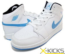 Jordan 1 High Sneakers White and Legend Blue