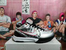 Nike Basketball Sneakers Silver Gray and Black