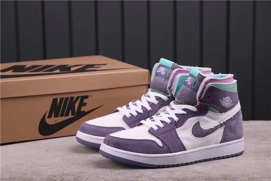 Air Jordan 1 Zoom Comfort Iridescent Sneakers CT0978-150
