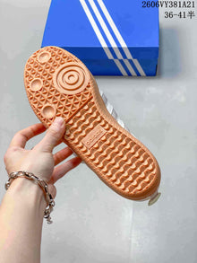 Adidas Samba Jane Mary Jane Sneakers White and Beige