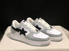 BAPE Sta Low-Top Sneakers White Grey Black