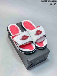 Jordan Air Jordan Hydro II Retro Slides White Red Black