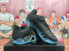 Nike Black and Blue Basketball Sneakers