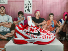 Nike Basketball Sneakers Red and White