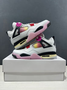Jordan Air Jordan 4 Retro Comic White Black Pink Sneakers JA1135-100