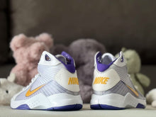 Nike HD2008 Kids High-Top Sneakers White Purple Gold