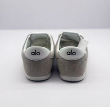 Alo Gray Low-Top Lace-Up Sneakers