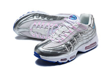 Nike Air Max 95 Silver Pink Blue Sneakers