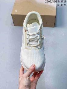 On Cloudmonster White Running Sneakers 611280ASRRY