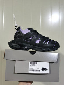 Balenciaga Track Sock Sneakers Black/Lilac 1058