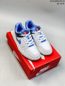 Nike Full Force Low Sneakers White Blue