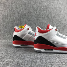 Jordan Air Jordan 3 White Red Black Sneakers