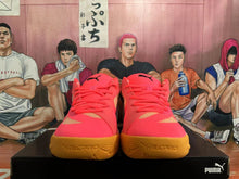 PUMA All-Pro Basketball Shoes, Pink and Gold